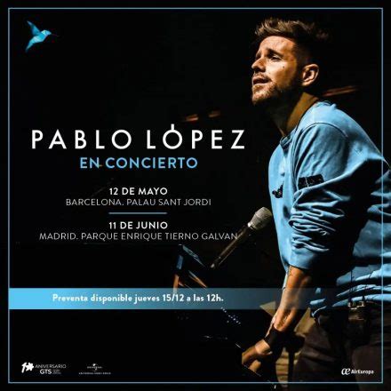 concierto pablo lopez alicante|Entradas para Pablo López en Alicante